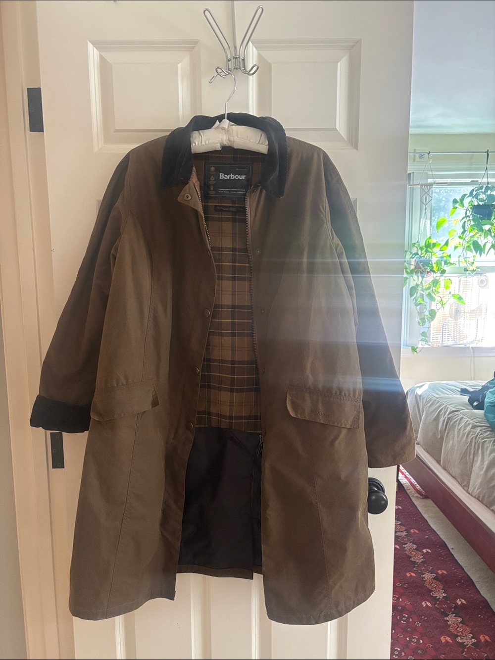 Barbour Newmarket Waxed Jacket UK 12